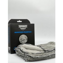 Kazan Hobi Mikrofiber Oto Kurulama ve Temizlik Tank Bezi 75X55 Cm, Renk: Gri, 750 Gsm
