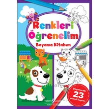 S'82 Renkleri Öğrenelim Boyama Kitabım