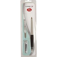 Kazan Hobi Tarko Lionesse 5112 3'lü Set (Cımbız+Törpü+Tırnak Makası)