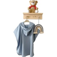 Kazan Hobi Müslin Panço Bebek-Çocuk, 1-5 Yaş, Unisex, Indigo, Tek Ebat