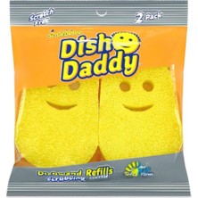 Kazan Hobi Dish Daddy Yedek Başlıkları 2 Adet, Sarı ve Pembe