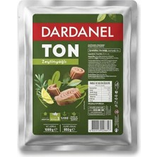 Kazan Hobi Zeytinyağlı Klasik Ton Balığı 1 kg Büyük Boy Paket Profesyonel Mutfak ve Toplu Tüketim