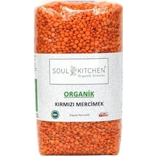 Kazan Hobi Organik Kırmızı Mercimek 750 G