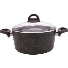 Karaca Dark Stone Biogranit Tencere 24 cm
