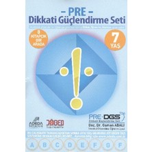 S'82 Pre Dikkati Güçlendirme Seti – 1.sınıf – 7 Yaş