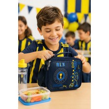 Dodomar Sarı Lacivert Taraftar Lüks Isı Yalıtımlı Beslenme Çantası Çocuk Okul Günlük 22X17X12 cm