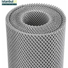 İstanbul Çit Metal Istanbul Çit Metal Galvaniz Genişletilmiş Metal 1 mm 9 x 27 mm Göz 1 x 15 Metre