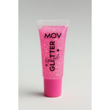 Kazan Hobi No:2 Pembe/yavruağzı Simli Lip Gloss, Nemlendirici Parlak Dudak Efekti
