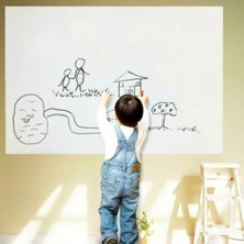Kazan Hobi Silinebilir Kalemli Sticker, Tahtası 60X100 Cm, Duvara Yapışabilen Yazı