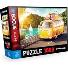 Kazan Hobi 1000 Parça Retro Minibüs Puzzle