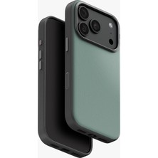 UNIQ Better By Design Iphone 18 Pro Kılıf Lyden Ds Çift Tonlu Vegan Deri Magsafe Özel Tasarım Koruyucu Şık Kapak