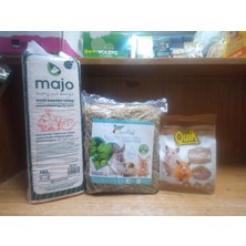 Quik Hamster Yemi 500 Gram+15 Litre Kemirgen Talaş-Kemirgen Otu