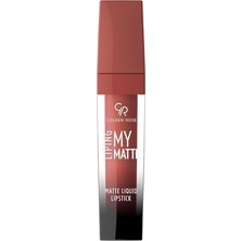 Kazan Hobi Liping My Matte Likit Ruj No: 16 - Suya Dayanıklı Ultra Mat Ruj