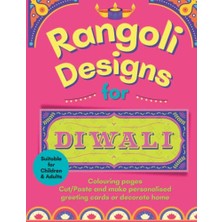 Kazan Hobi Diwali Rangoli Tasarımları: Boyama, Kesme, Yapıştırma ve Kişiselleştirilmiş Tebrik Kartları