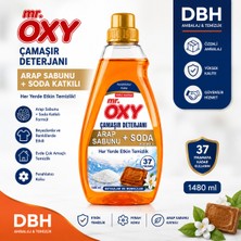 Mr.Oxy Oxy Sıvı Camasır Deterjanı Arap Sabunu+ Soda Beyazlar & Renklı 1460 Ml*sarı*