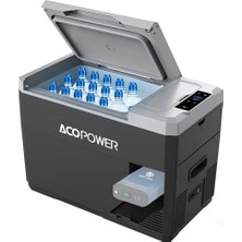 Kazan Hobi V28 12/24/220 V 28 L Kompresörlü Outdoor Oto Buzdolabı (Akü Dahil Değildir)