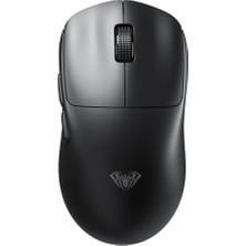 Kazan Hobi SC800 Siyah Gaming Mouse, PAW3395 Sensör, 26000 Dpı, 8000Hz, Kablolu ve Kablosuz