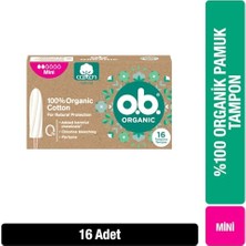 Kazan Hobi Organic Cotton Mini Tampon 16 Adet