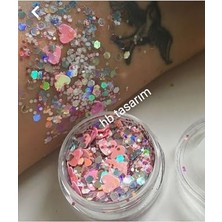 Kazan Hobi Simli Pırıltılı Glitter Far ve Yüz Vücut Simi