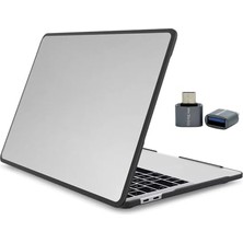 Kazan Hobi MacBook Air 13.3 A1932 A2179 A2337 M1 Uyumlu Hibrit Korumalı Mat Şeffaf Pc ve Tpu Kılıf