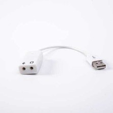 Kazan Hobi Raspberry Pi USB Ses Kart Modülü, Mikrofon ve Kulaklık Girişli