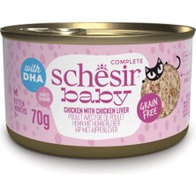 Kazan Hobi Yavru Kedi Maması Tavuk ile Tavuk Ciğeri Mus Konserve 70G