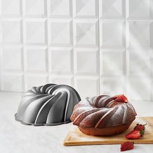 Kazan Hobi Cake Pro Pare Antrasit Döküm Kek Kalıbı