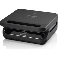 Kazan Hobi AR2052 Tostçu Mini Tost Makinesi, 750W, 2 Dilim, Siyah
