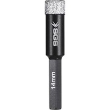 Kazan Hobi Hex 14 mm Mermer ve Granit Delme Panç