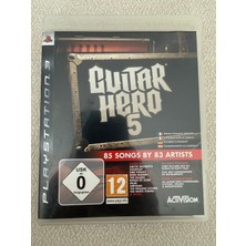 Activision Ps3 Guitar Hero 5 Orjinal Oyun 10/10 Disk Kondüsyonu Kitapçıklı