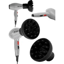 Kazan Hobi Alman 3600 W Saç Kurutma Makinesi, Ac Motor, Difüzör, 2 Adet Başlık