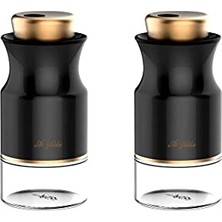 Kazan Hobi Black Line Bronz Tuzluk ve Biberlik