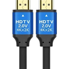 Technio Premium Ultra Hd 4K HDMI Kablo 2.0V Yüksek Hızlı Altın Uçlu
