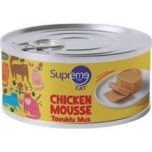 Supreme Cat Tavuklu Püre Kedi Konservesi 85 gr