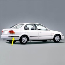 Kazan Hobi Sağ Arka Tampon Köşe Bandı Çıtası Kuşağı Honda Civic Sedan ile Uyumlu 1996-2000