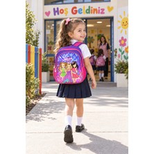 Dodomar Wilda Girl Anaokulu Okul Çantası Çocuk Sırt Çantası Günlük Okul Kullanımı 30 x 24 x 11 cm