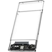 Kazan Hobi XRAY-9201 2.5" Şeffaf Sata 3.0 Hdd/ssd To USB 3.1 Harici Disk Kutusu, 6tb, Uasp, Trım Destekli