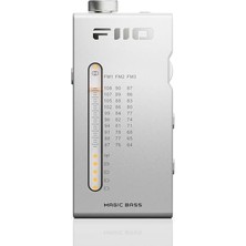 Kazan Hobi RR11 Taşınabilir Fm Hifi Stereo Radyo Alıcısı, 64MHZ-108MHZ, Analog Ayar, Bass+3d Ses Efektleri, Gümüş