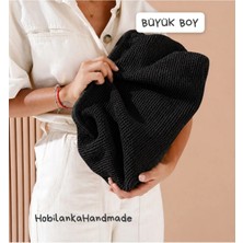 Hobilankahandmade Kadın El Yapımı Burslu Hasır Örme El Çantası - Handmade