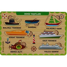 Kazan Hobi Deniz Taşıtları Bul Tak Oyunu