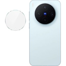 Nanospace Vivo X300 Uyumlu Temperli Sert Cam Lens Kamera Koruyucu
