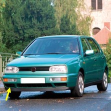 Kazan Hobi Ön Tampon Sağ Havalandırma Izgarası 1H6853666A Vw Golf 3 ile Uyumlu 1991-1997