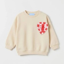 Dereff Always Bej Sweatshirt 4-5 Yaş