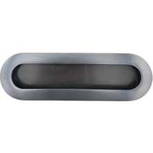 Kazan Hobi System 7471 Füme Renkli Gömme Kulp 128 mm Renksiz Tek Ebat SSY7471 0128 Bbn