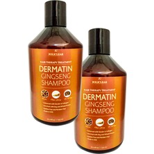 Negok Policlear Dermatin Shampoo Ginsengli Özel Bakım Şampuanı 500 ml x 2 Adet + Jel