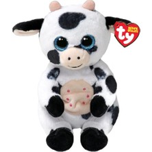 Kazan Hobi Herdly Inek Pelüş Oyuncak, Parlak Gözler, 20 Cm, T41287