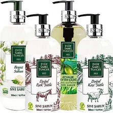Kazan Hobi Beyaz, Zeytin Çiçeği, Eşek ve Keçi Sütlü Sıvı Sabun