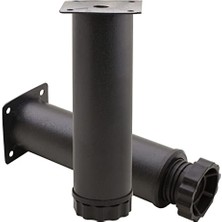 Kazan Hobi Mobilya Kanepe Baza, Ayağı Ayarlanabilir Siyah, Koltuk Metal Destek, Ayak 15 cm
