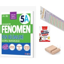 Fenomen Yayıncılık 5.sınıf 5A Fen Bilgisi Soru Bankası 2027 Maarif Model+Telefon Tutucu+Maarif Defteri