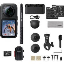 INSTA360 X6 360° Motorcycle Essentials Bundle 256GB [türkiye Distribütörü Garantili]